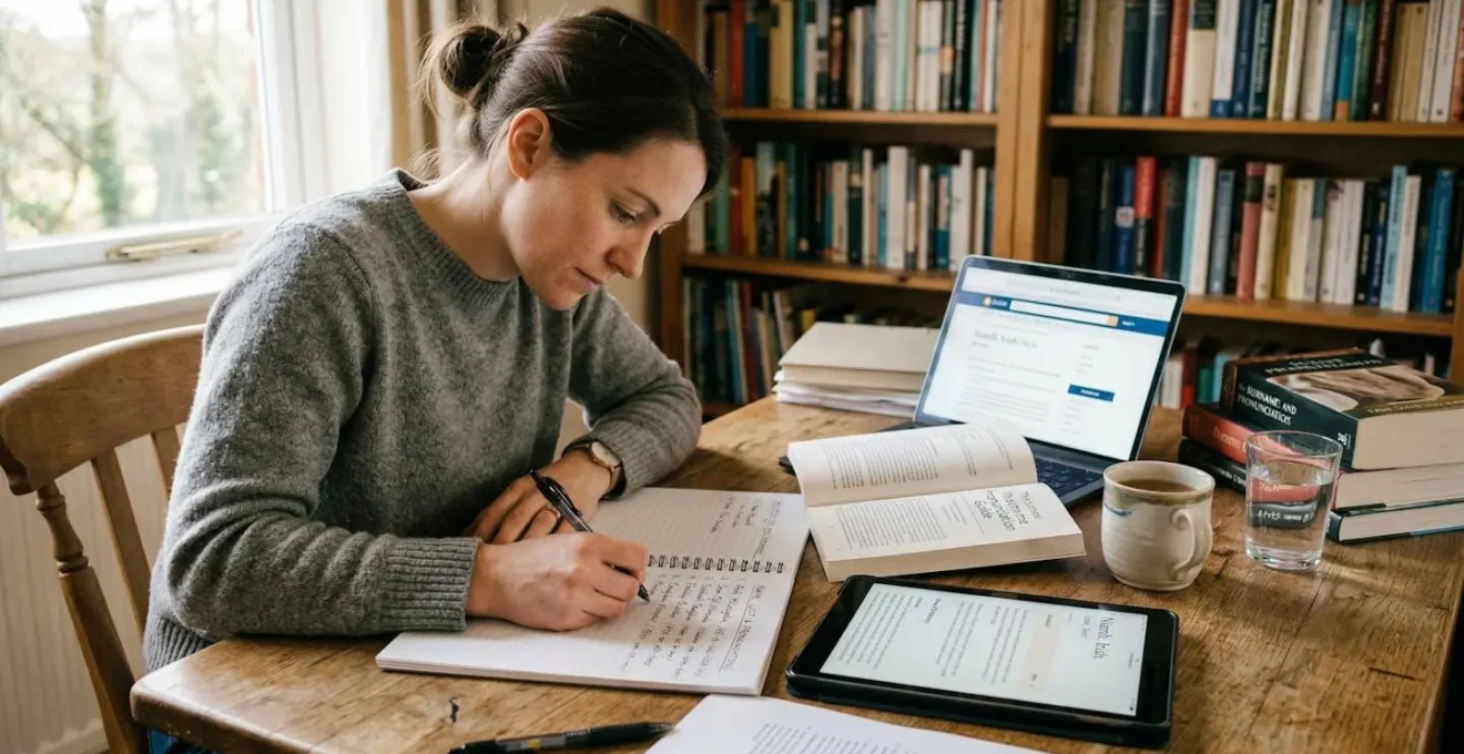 Préparation minutieuse d'une liste de noms avec annotations phonétiques